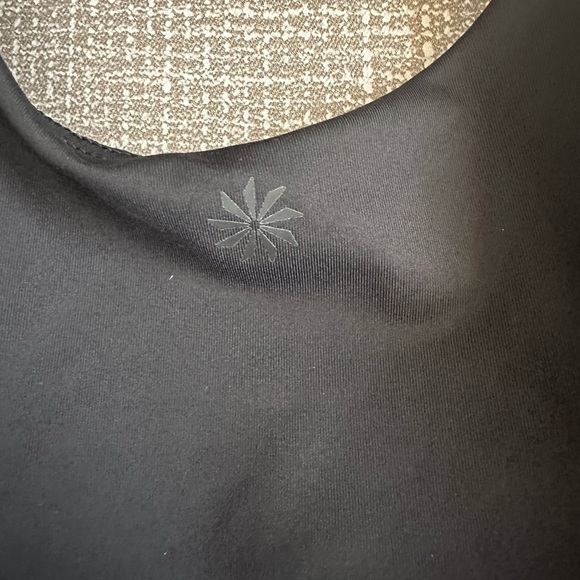 Athleta Black Sports Bra with removable Pads size small - Picture 6 of 7